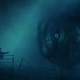 Millie Bobby Brown encounters Mothra in the King of the Monsters trailer.